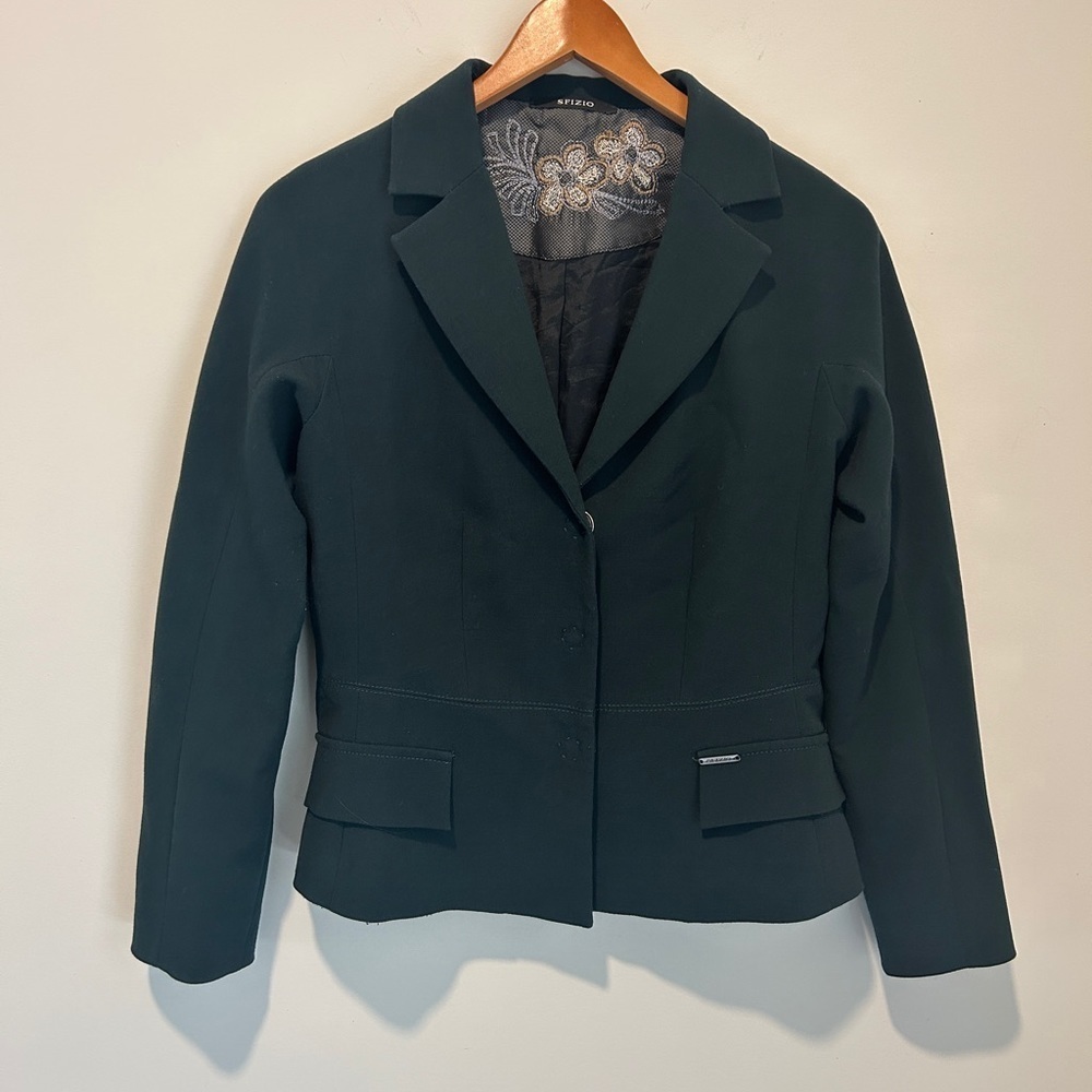 LUXE VINTAGE SFIZIO Part Wool BLAZER SZ 6 ~ OG purchased for ~$500!!